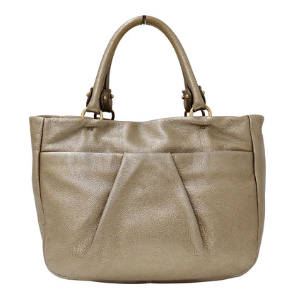 Ferragamo フェラガモ 2wayバッグ ヴァラ ゴールド レザー レディース 【中古】