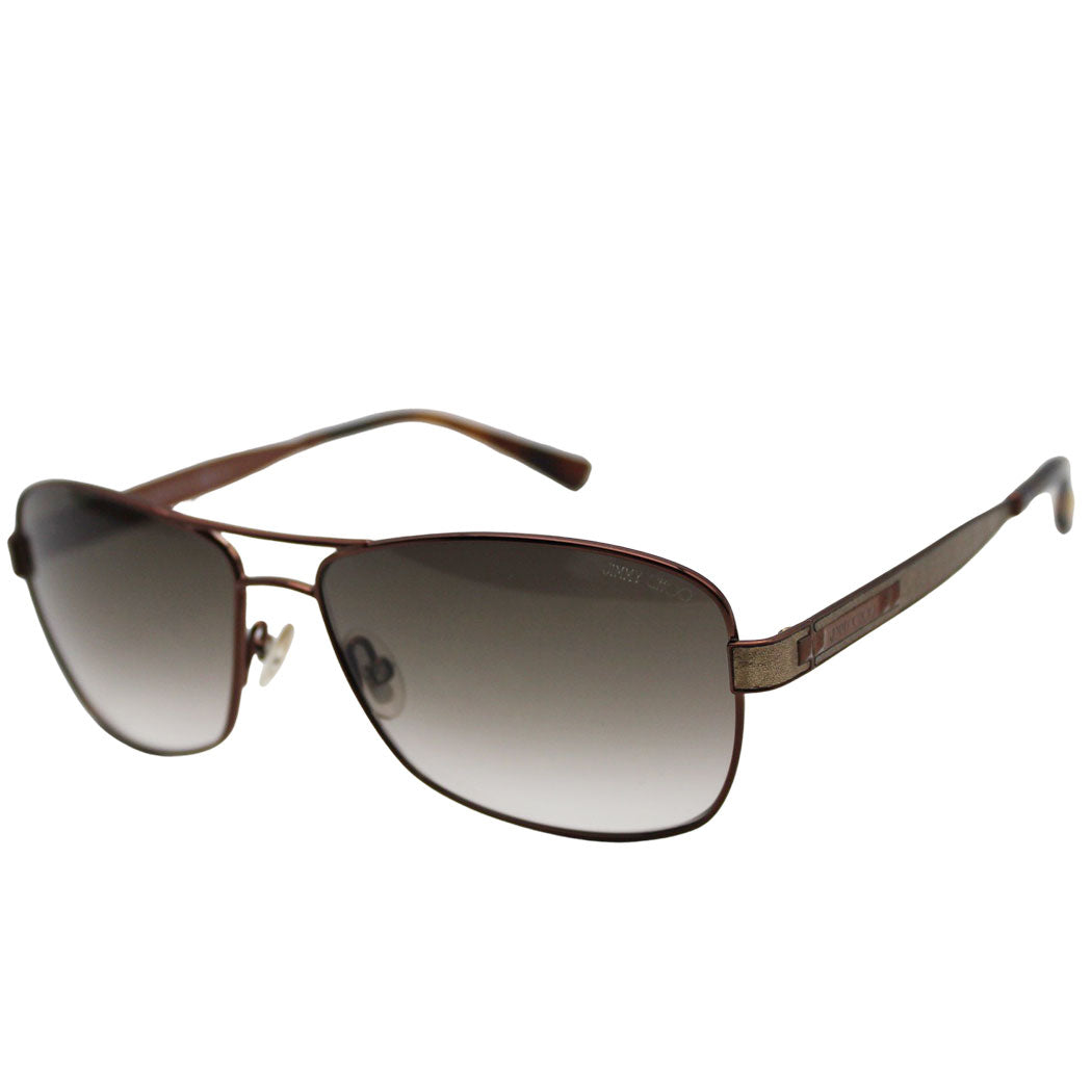 JIMMY CHOO ジミーチュウ サングラス ブラウン CRIS/S 18DJS レディース 【中古】
