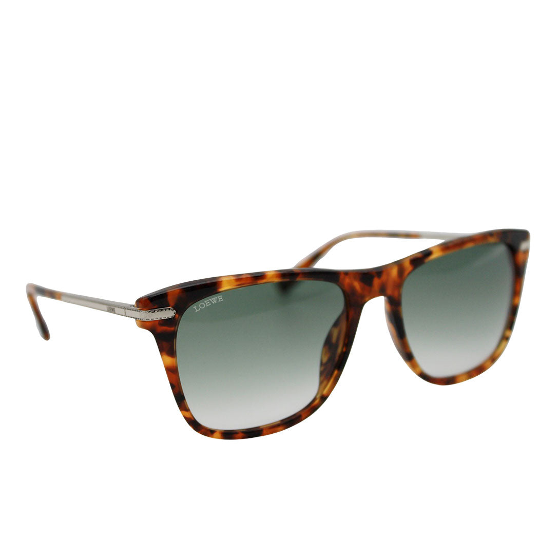 LOEWE ロエベ サングラス ブラウン SLW891 レディース メンズ 【中古】