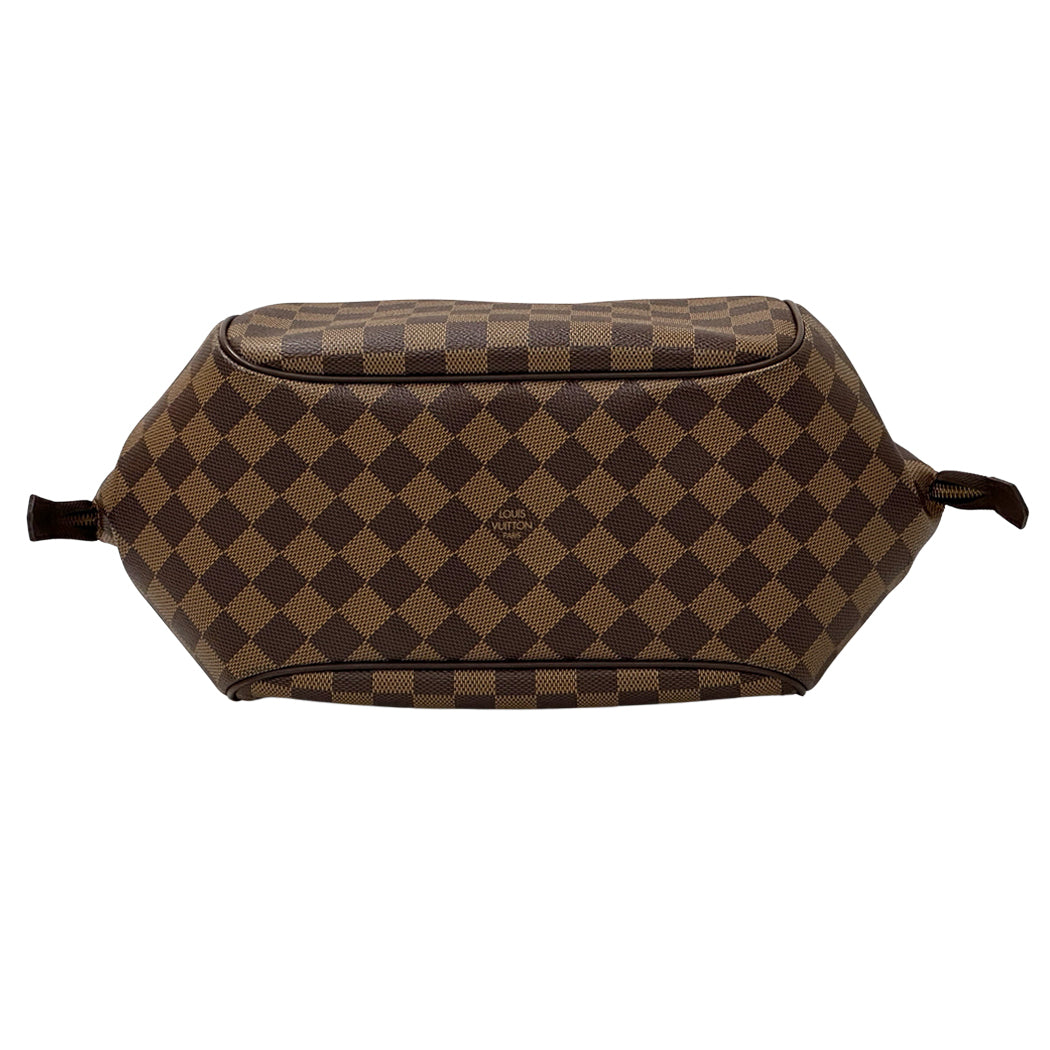 LOUIS VUITTON ルイ・ヴィトン ベレム MM ショルダーバッグ ダミエ エベヌ ブラウン N51174 レディース 【中古】