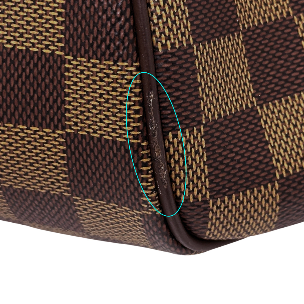 LOUIS VUITTON ルイ・ヴィトン ベレム MM ショルダーバッグ ダミエ エベヌ ブラウン N51174 レディース 【中古】