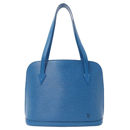 LOUIS VUITTON ルイ・ヴィトン リュサック ショルダーバッグ エピ トレドブルー M52285 エピレザー レディース 【中古】