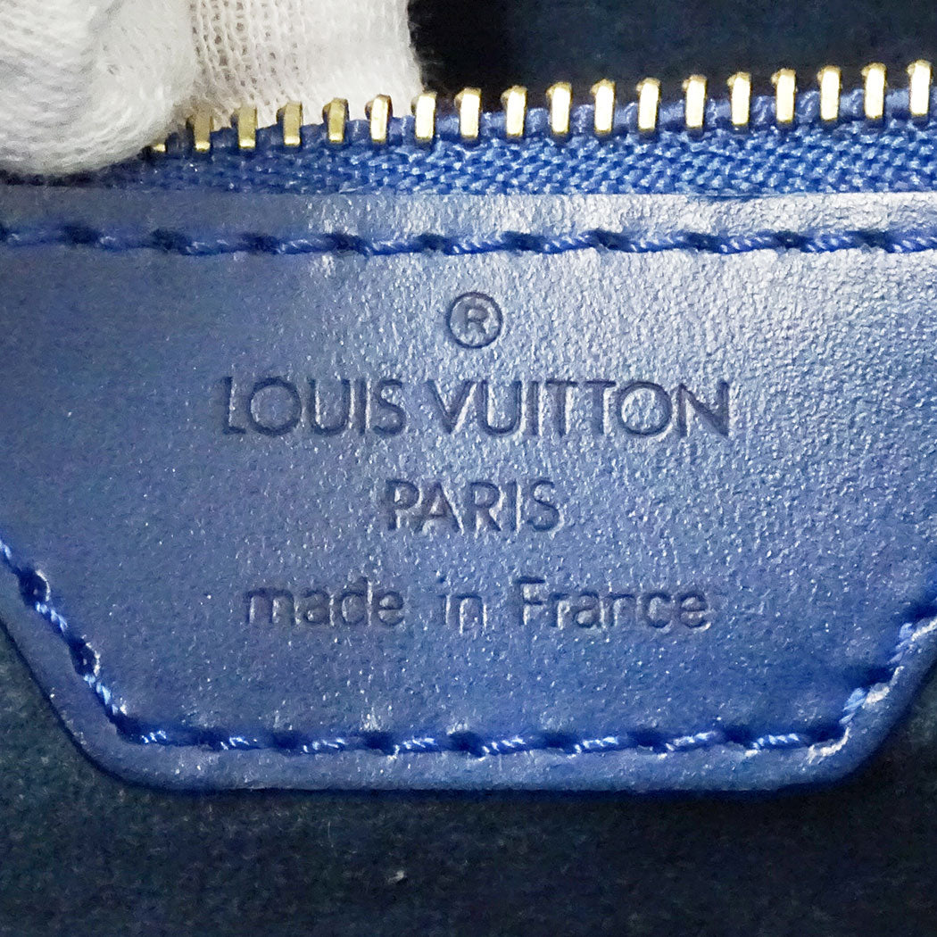 LOUIS VUITTON ルイ・ヴィトン リュサック ショルダーバッグ エピ トレドブルー M52285 エピレザー レディース 【中古】