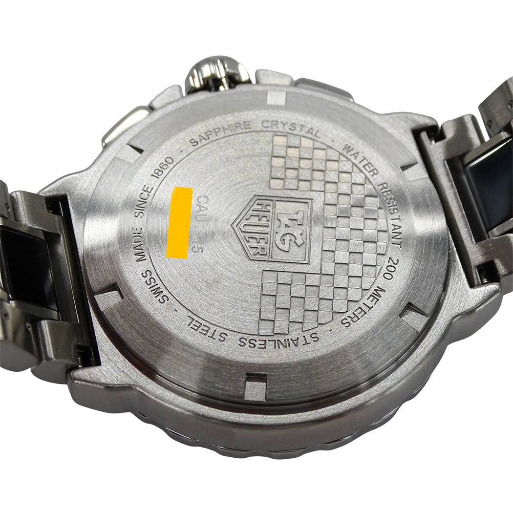 TAG Heuer タグホイヤー フォーミュラ1 CAU1115 BA0869 メンズ 腕時計 クロノグラフ クオーツ SS 磨き済み【中古】