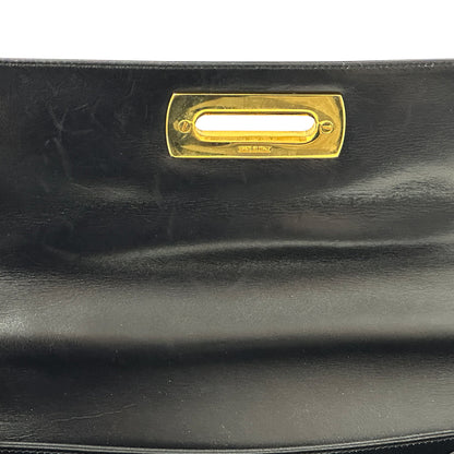 Ferragamo フェラガモ 2wayバッグ ガンチーニ ブラック レザー レディース 【中古】