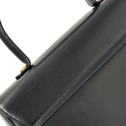 Ferragamo フェラガモ 2wayバッグ ガンチーニ ブラック レザー レディース 【中古】