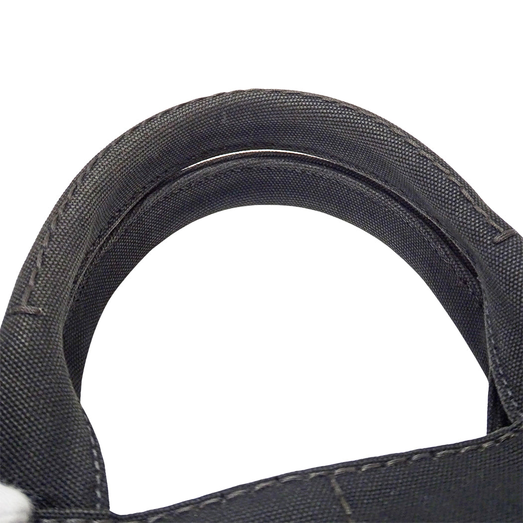PRADA プラダ カナパ M 2wayバッグ ブラック 1BG642 キャンバス レディース 【中古】