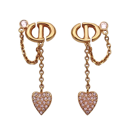 Dior ディオール ピアス GP ゴールド レディース 【中古】