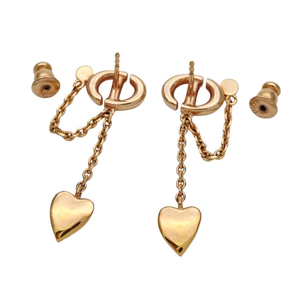 Dior ディオール ピアス GP ゴールド レディース 【中古】