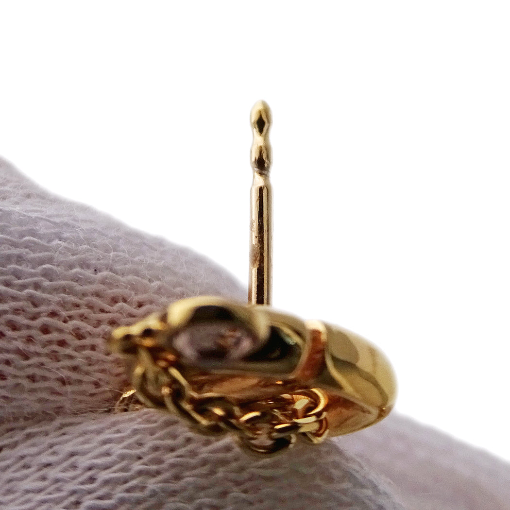 Dior ディオール ピアス GP ゴールド レディース 【中古】