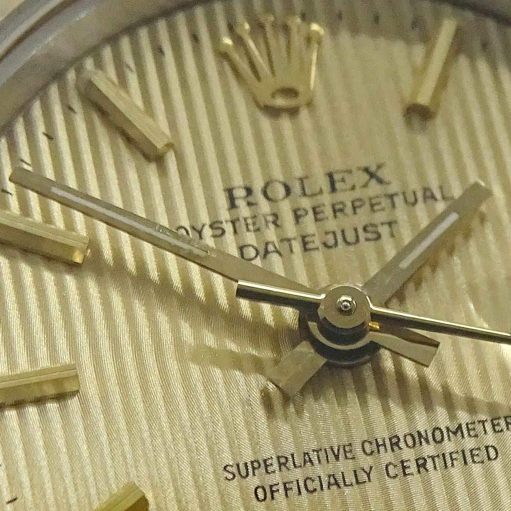 ROLEX ロレックス デイトジャスト 69173 R番 レディース 腕時計 シャンパンタペストリー 自動巻き AT SS YG 磨き済み【中古】