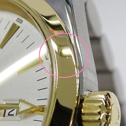 OMEGA オメガ シーマスター アクアテラ 2317.30 メンズ 腕時計 クオーツ SS YG 磨き済み【中古】