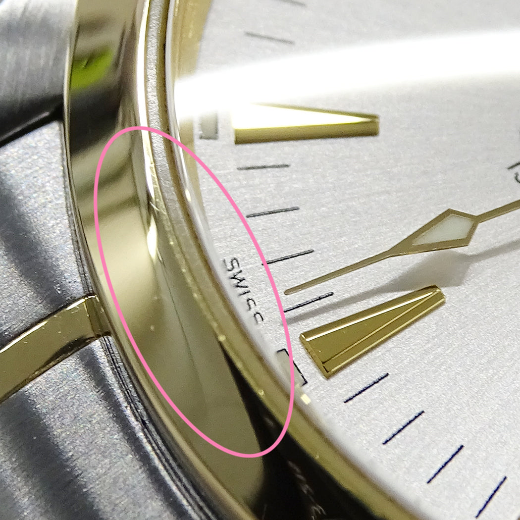 OMEGA オメガ シーマスター アクアテラ 2317.30 メンズ 腕時計 クオーツ SS YG 磨き済み【中古】