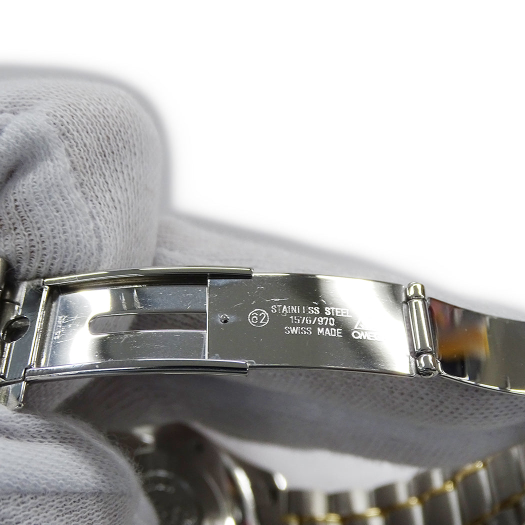 OMEGA オメガ シーマスター アクアテラ 2317.30 メンズ 腕時計 クオーツ SS YG 磨き済み【中古】