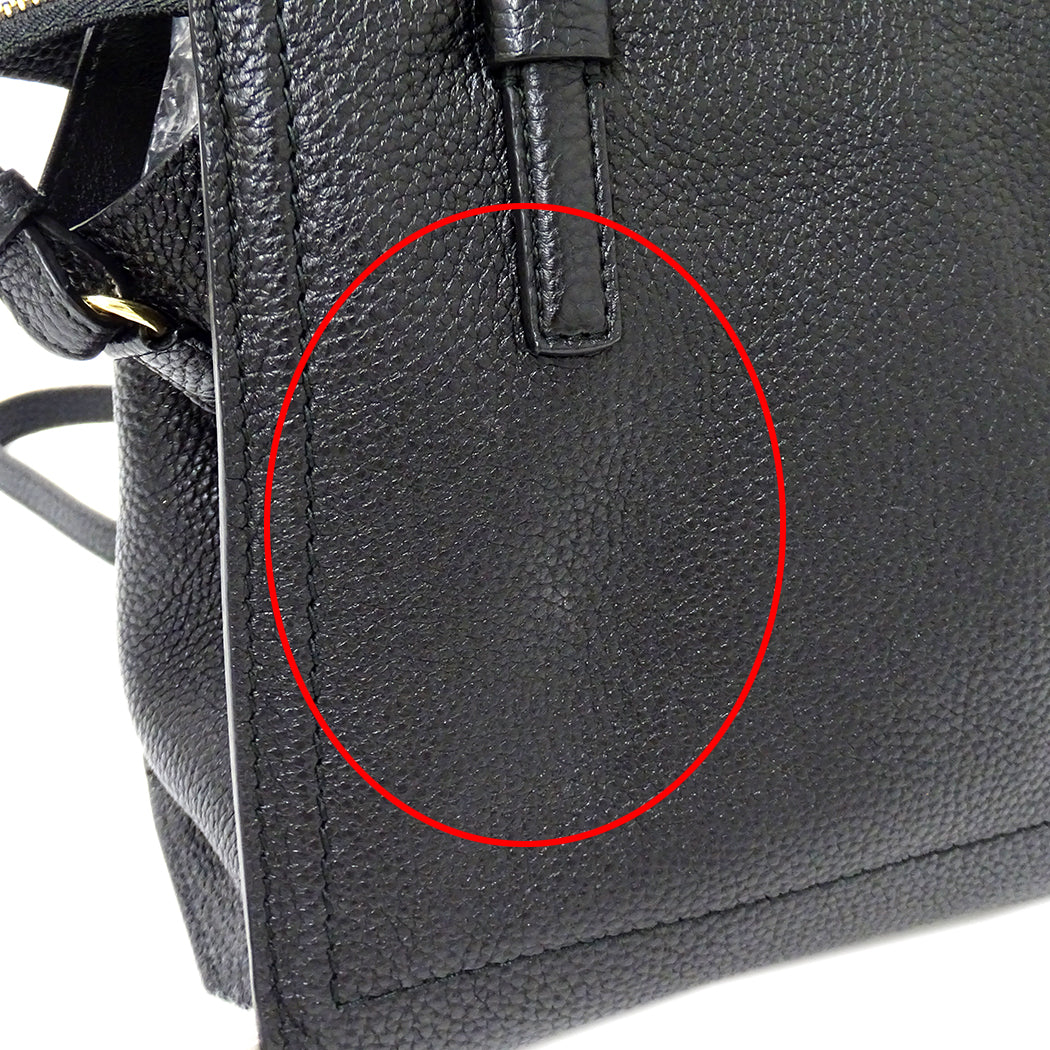 Ferragamo フェラガモ 2wayバッグ ガンチーニ ブラック レザー レディース 【中古】