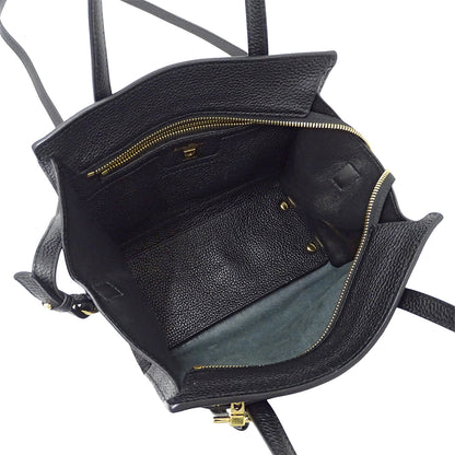 Ferragamo フェラガモ 2wayバッグ ガンチーニ ブラック レザー レディース 【中古】
