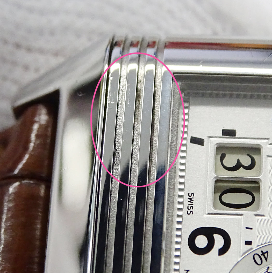 JAEGER-LECOULTRE ジャガー・ルクルト レベルソ･グランドデイト 240.8.15 メンズ 腕時計 手巻き SS レザー 磨き済み【中古】