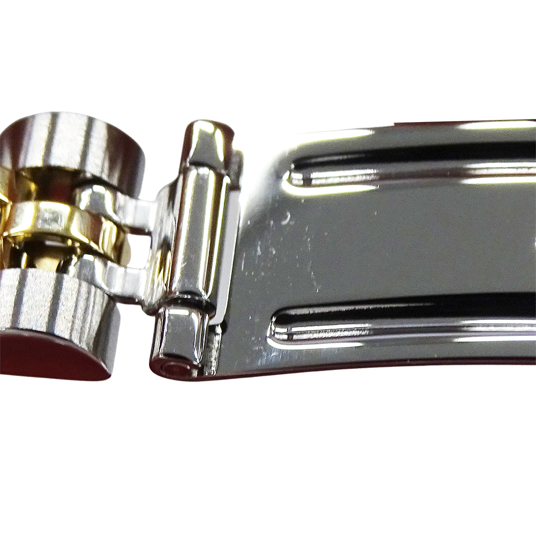 ROLEX ロレックス オイスターパーペチュアル 76243G P番 レディース 腕時計 11Pダイヤモンド 自動巻き SS YG 磨き済み【中古】