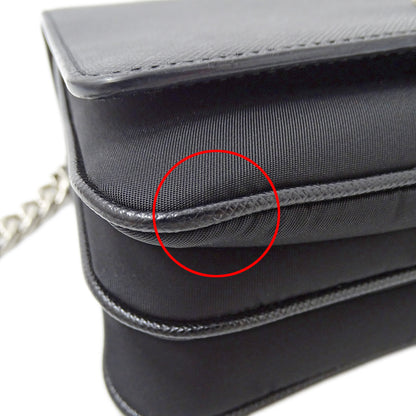 PRADA プラダ ショルダーバッグ ブラック 1BD009 レディース 【中古】