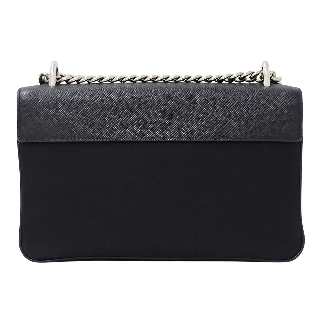 PRADA プラダ ショルダーバッグ ブラック 1BD009 レディース 【中古】