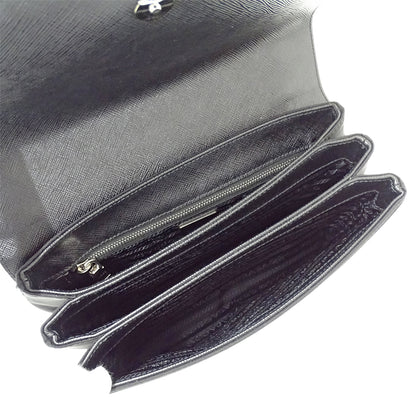 PRADA プラダ ショルダーバッグ ブラック 1BD009 レディース 【中古】
