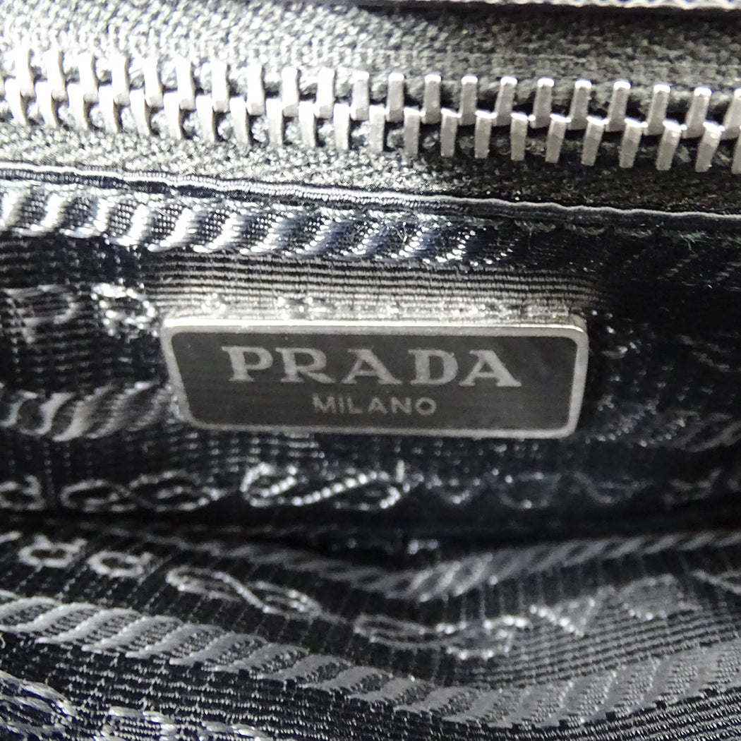 PRADA プラダ ショルダーバッグ ブラック 1BD009 レディース 【中古】