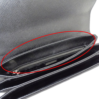 PRADA プラダ ショルダーバッグ ブラック 1BD009 レディース 【中古】