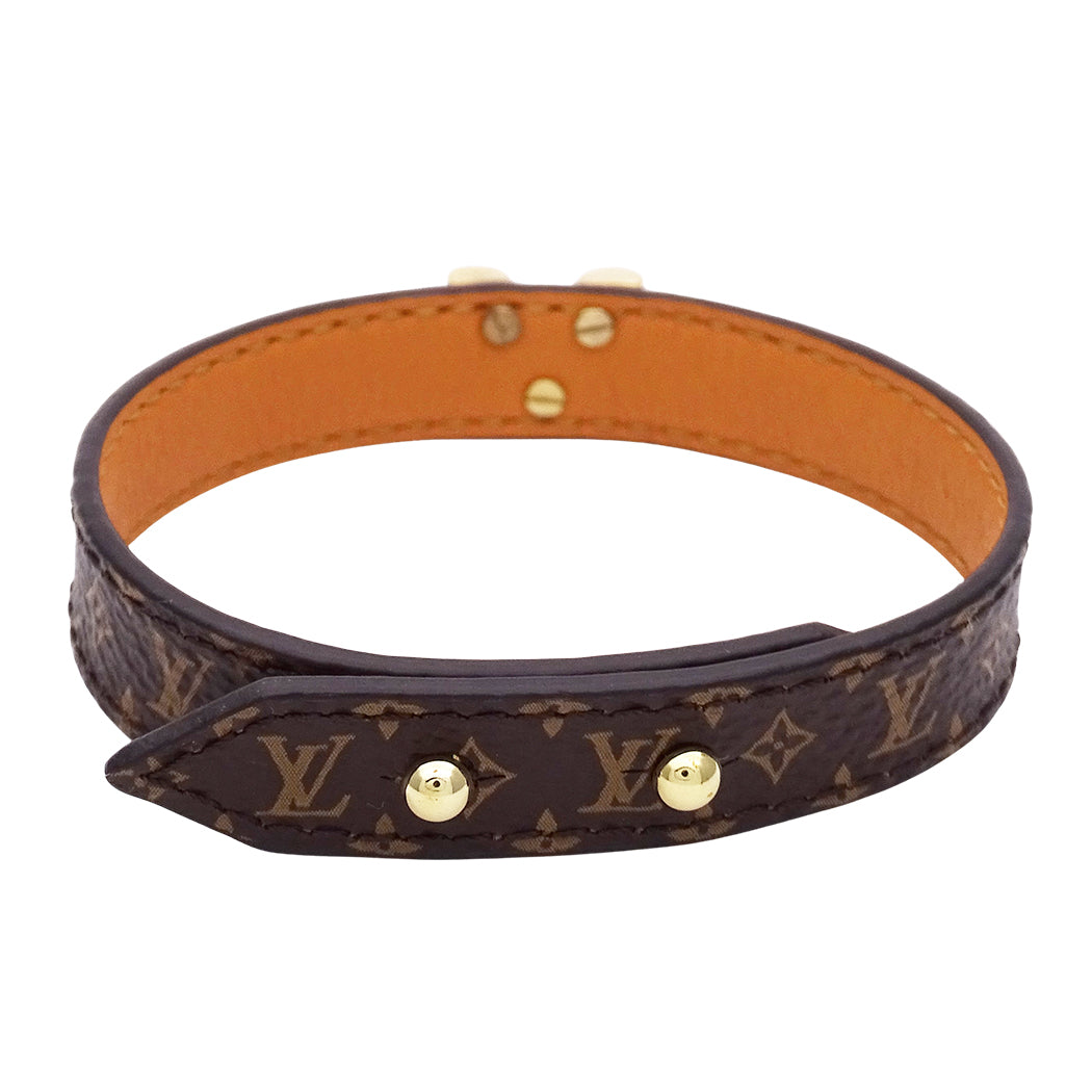 LOUIS VUITTON ルイ・ヴィトン ブレスレット・エセンシャル V ブレスレット モノグラム 19 レディース M6042E 【中古】