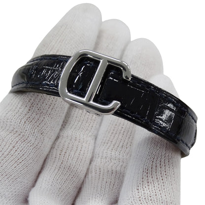 Cartier カルティエ タンクアメリカン SM WSTA0016 レディース 腕時計 クオーツ QZ ステンレス レザー 磨き済み【中古】