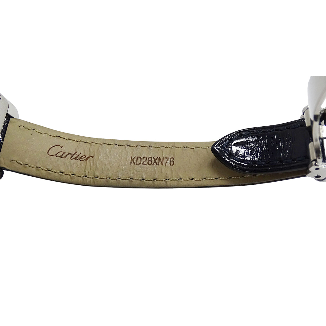 Cartier カルティエ タンクアメリカン SM WSTA0016 レディース 腕時計 クオーツ QZ ステンレス レザー 磨き済み【中古】