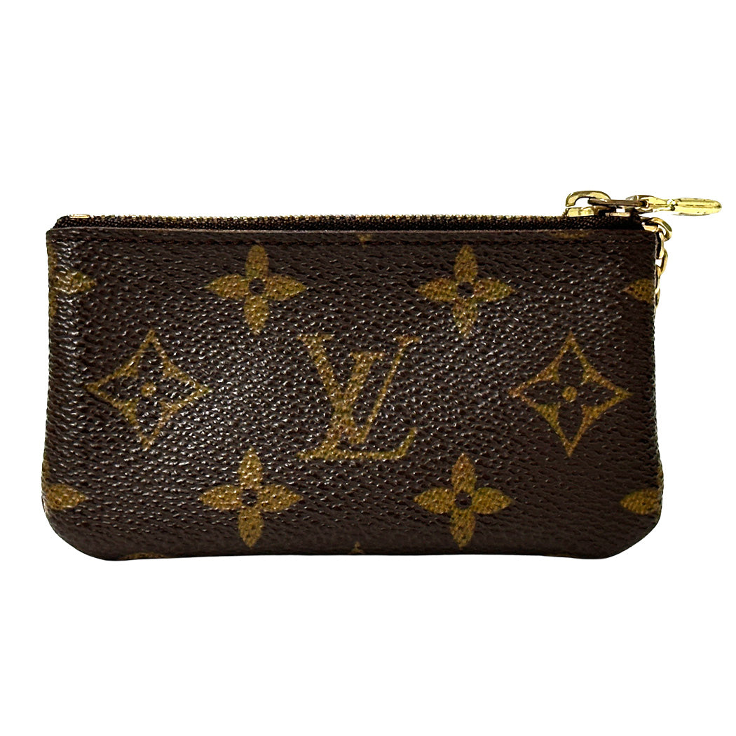LOUIS VUITTON ルイ・ヴィトン ポシェット･クレ コインケース モノグラム ブラウン M62650 モノグラムキャンバス レディース メンズ 【中古】