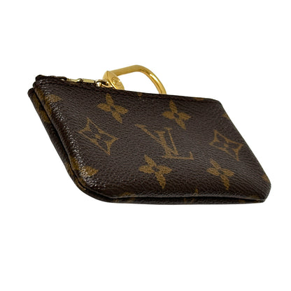 LOUIS VUITTON ルイ・ヴィトン ポシェット･クレ コインケース モノグラム ブラウン M62650 モノグラムキャンバス レディース メンズ 【中古】