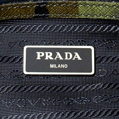 PRADA プラダ ハンドバッグ カーキ VA0662 レディース 【中古】