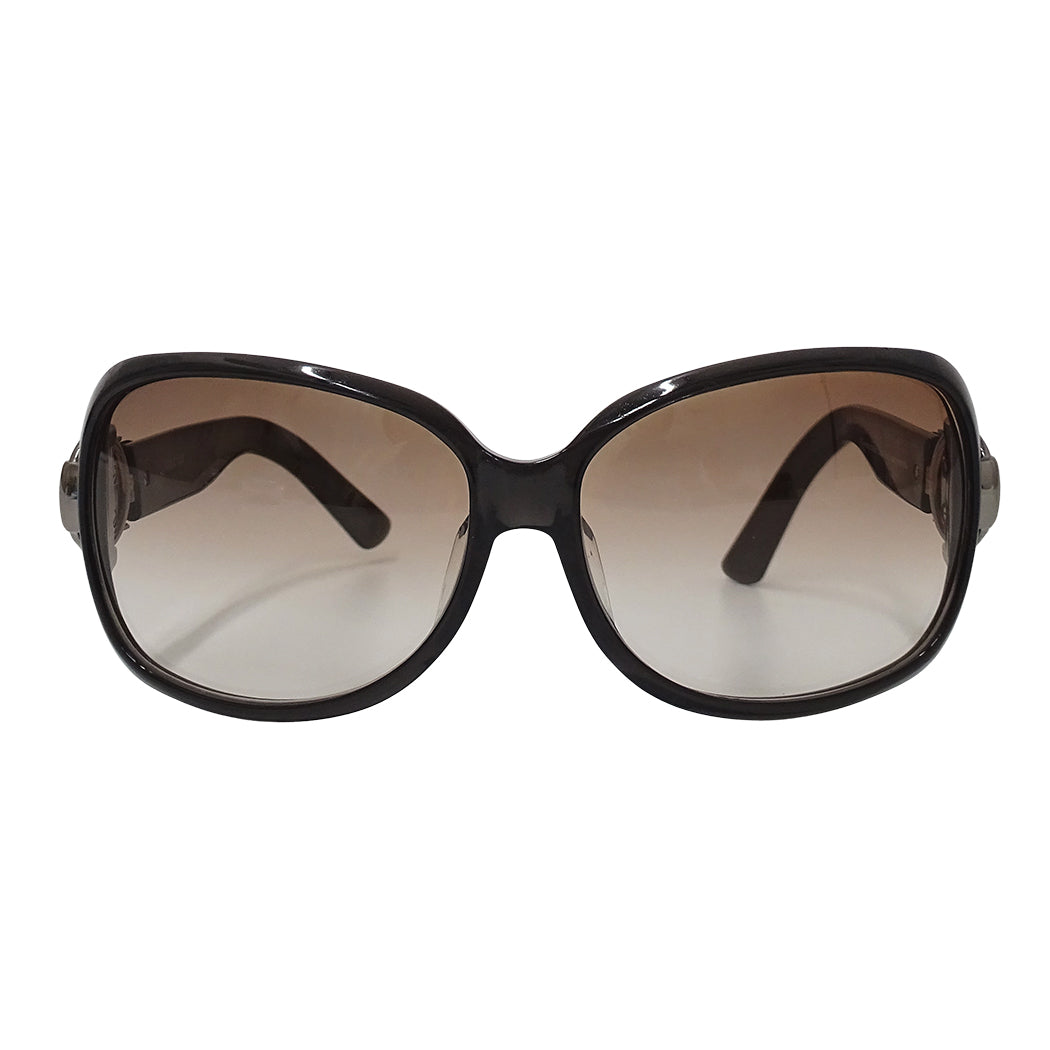 GUCCI グッチ サングラス ブラック ブラウン GG2992 F S レディース 【中古】