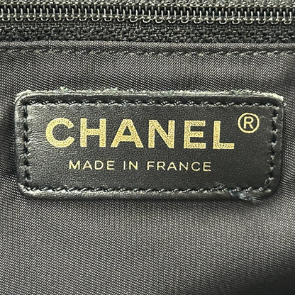 CHANEL シャネル トートバッグ ニュートラベル トートPM ブラック ゴールド金具 ナイロン レディース 【中古】