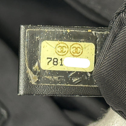 CHANEL シャネル トートバッグ ニュートラベル トートPM ブラック ゴールド金具 ナイロン レディース 【中古】