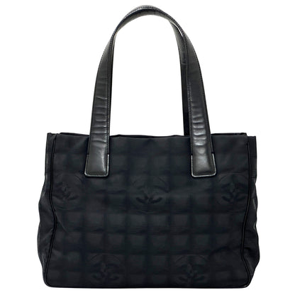 CHANEL シャネル トートバッグ ニュートラベル トートPM ブラック ゴールド金具 ナイロン レディース 【中古】