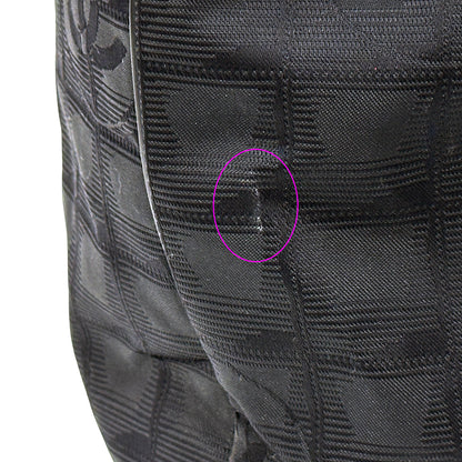 CHANEL シャネル トートバッグ ニュートラベル トートPM ブラック ゴールド金具 ナイロン レディース 【中古】