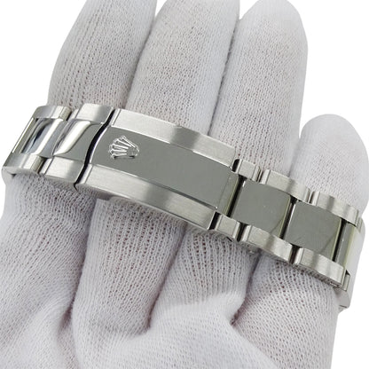 ROLEX ロレックス デイトジャスト 116244 ランダム番 メンズ 腕時計 フラワー ダイヤモンド 自動巻き SS 磨き済み【中古】
