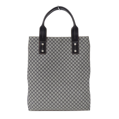 CELINE セリーヌ トートバッグ マカダム ブラック キャンバス レディース 【中古】
