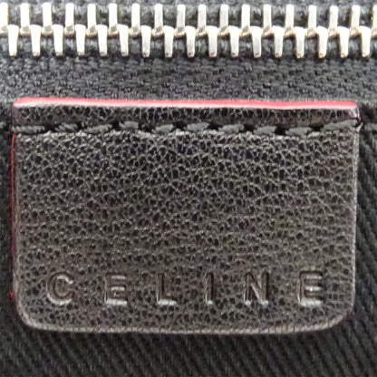 CELINE セリーヌ トートバッグ マカダム ブラック キャンバス レディース 【中古】