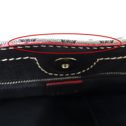 CELINE セリーヌ トートバッグ マカダム ブラック キャンバス レディース 【中古】