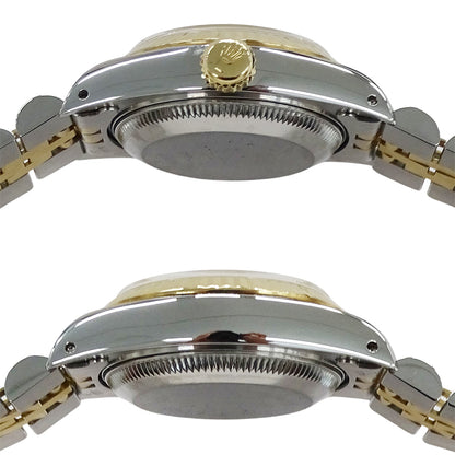 ROLEX ロレックス デイトジャスト 69173G E番 レディース 腕時計 自動巻き AT SS YG ダイヤモンド 磨き済み【中古】