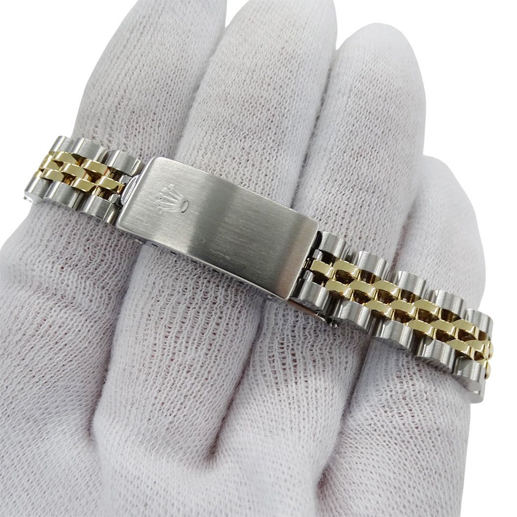 ROLEX ロレックス デイトジャスト 69173G E番 レディース 腕時計 自動巻き AT SS YG ダイヤモンド 磨き済み【中古】