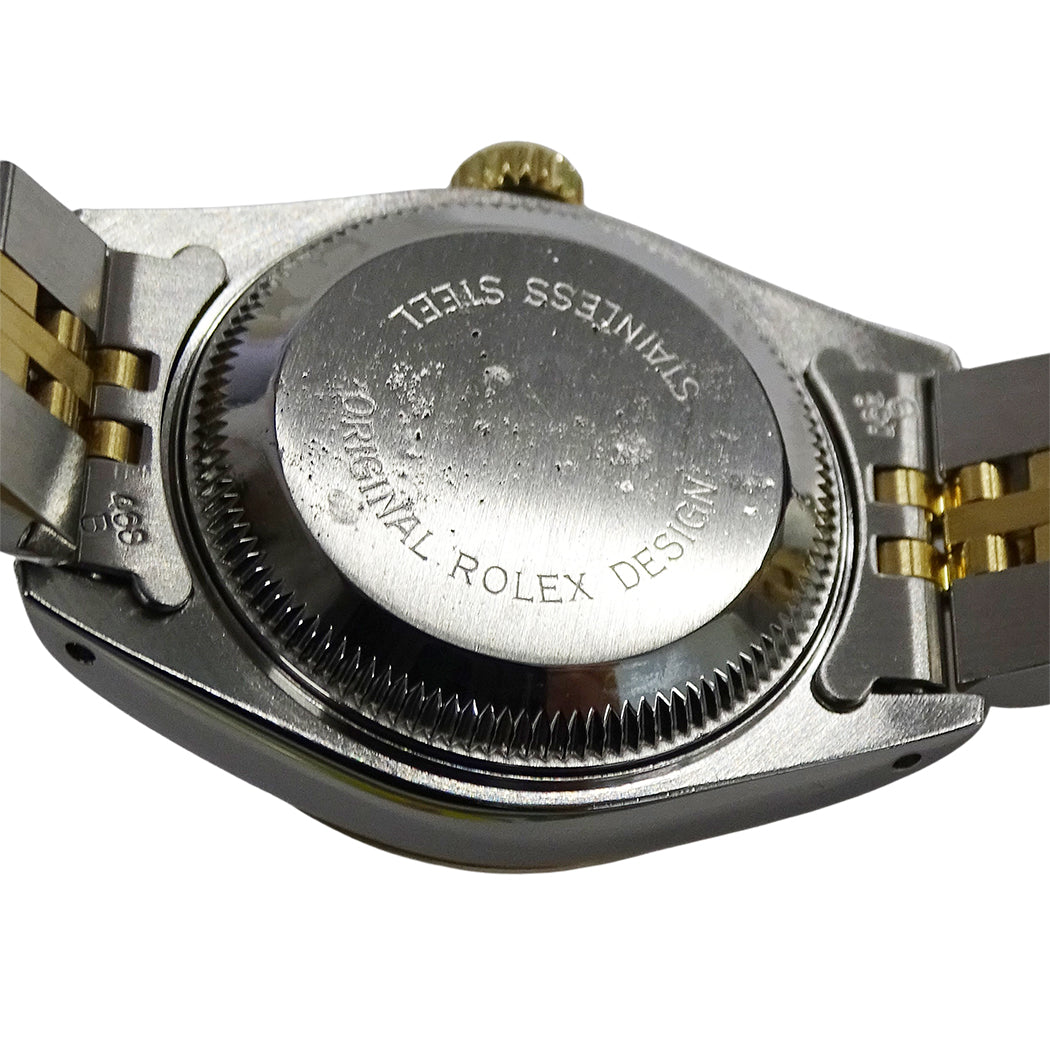 ROLEX ロレックス デイトジャスト 69173G E番 レディース 腕時計 自動巻き AT SS YG ダイヤモンド 磨き済み【中古】