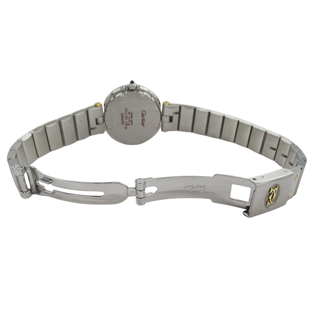 Cartier カルティエ サントスヴァンドーム SM 84041488 レディース 腕時計 クオーツ SS YG 磨き済み【中古】