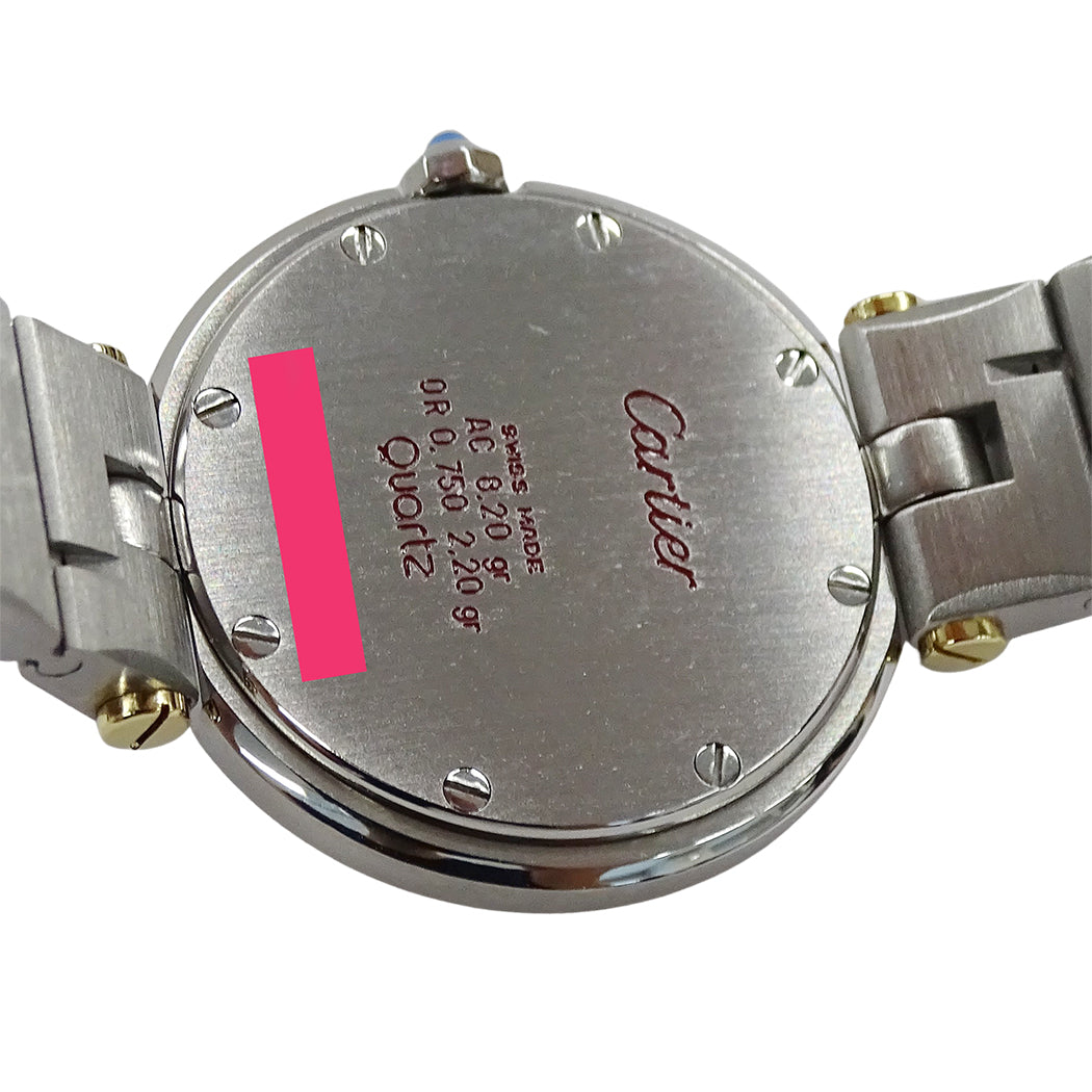 Cartier カルティエ サントスヴァンドーム SM 84041488 レディース 腕時計 クオーツ SS YG 磨き済み【中古】