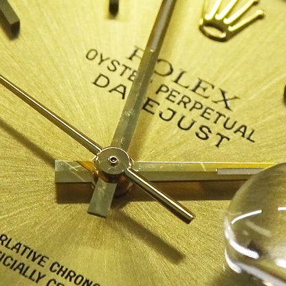 ROLEX ロレックス デイトジャスト 16233 T番 メンズ 腕時計 自動巻き AT SS YG 磨き済み【中古】