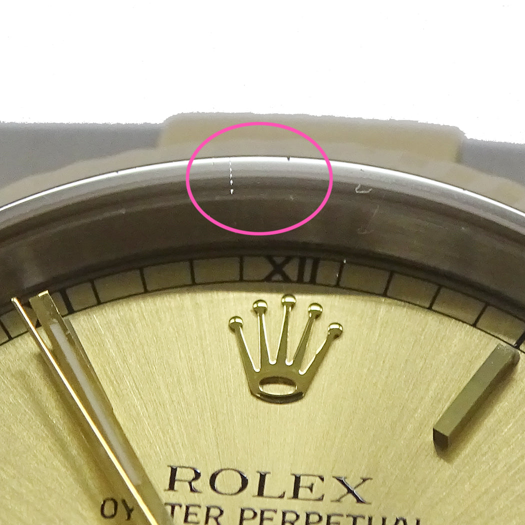 ROLEX ロレックス デイトジャスト 16233 T番 メンズ 腕時計 自動巻き AT SS YG 磨き済み【中古】