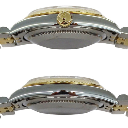 ROLEX ロレックス デイトジャスト 16233 T番 メンズ 腕時計 自動巻き AT SS YG 磨き済み【中古】
